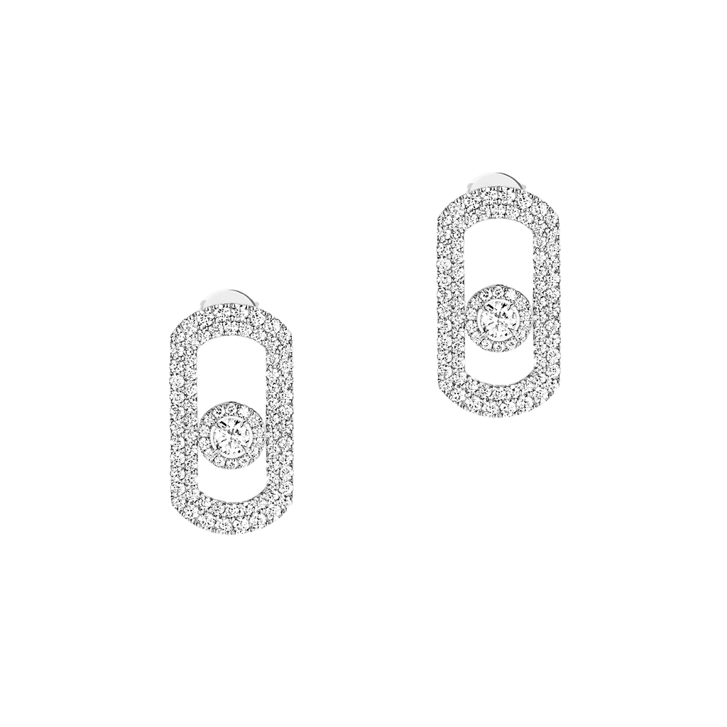 Messika So Move oorsieraad witgoud met diamant - 12931-WG - #1 Messika So Move oorsieraad witgoud met diamant - 12931-WG - #1