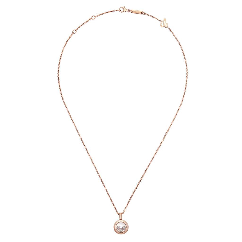 Chopard Happy Diamonds Icons Round collier roodgoud met diamant - 79A018-5001 - #2