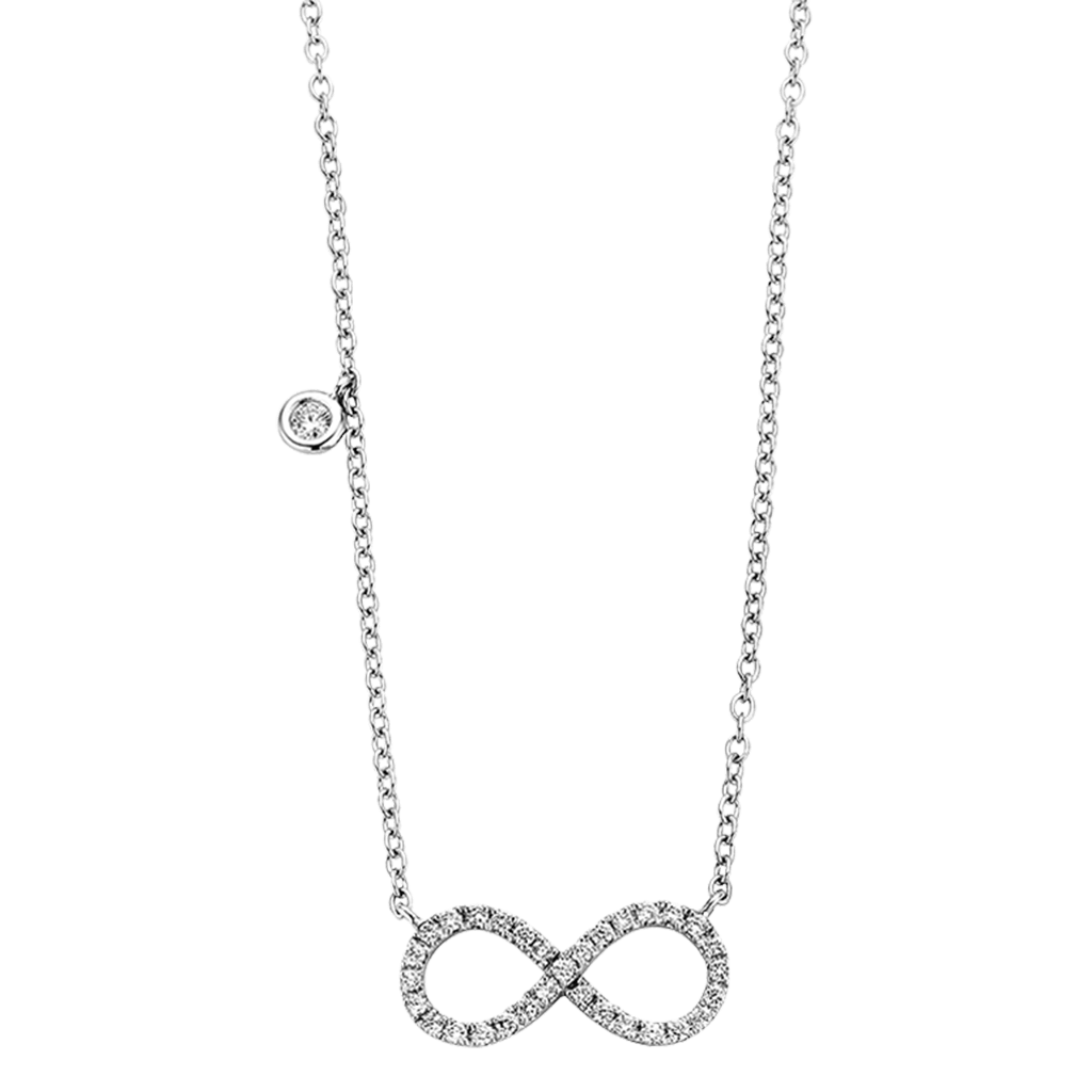 Schaap en Citroen Diamonds collier witgoud met diamant - #2 Schaap en Citroen Diamonds collier witgoud met diamant - #2