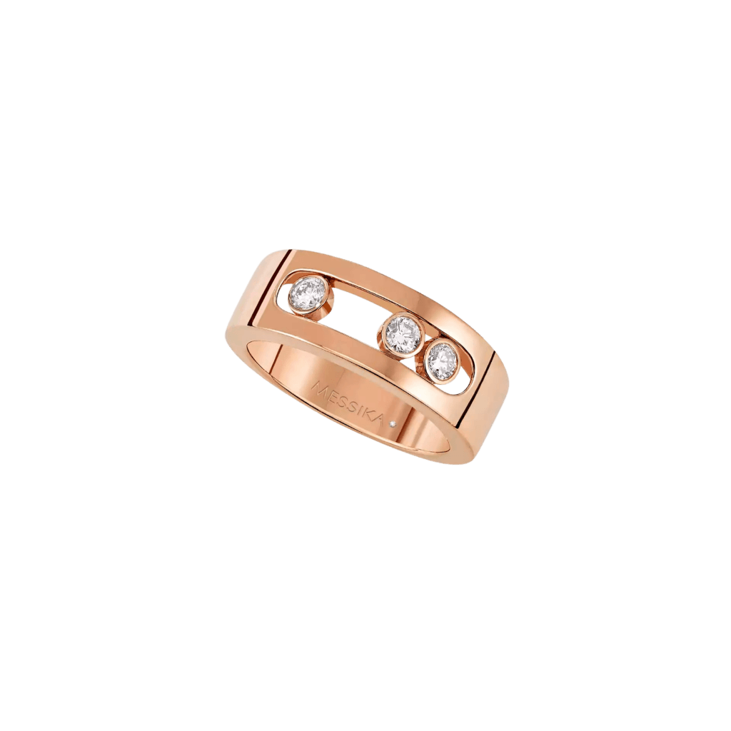 Messika Move Joaillerie ring roodgoud met diamant - 4704-PG - #1 Messika Move Joaillerie ring roodgoud met diamant - 4704-PG - #1