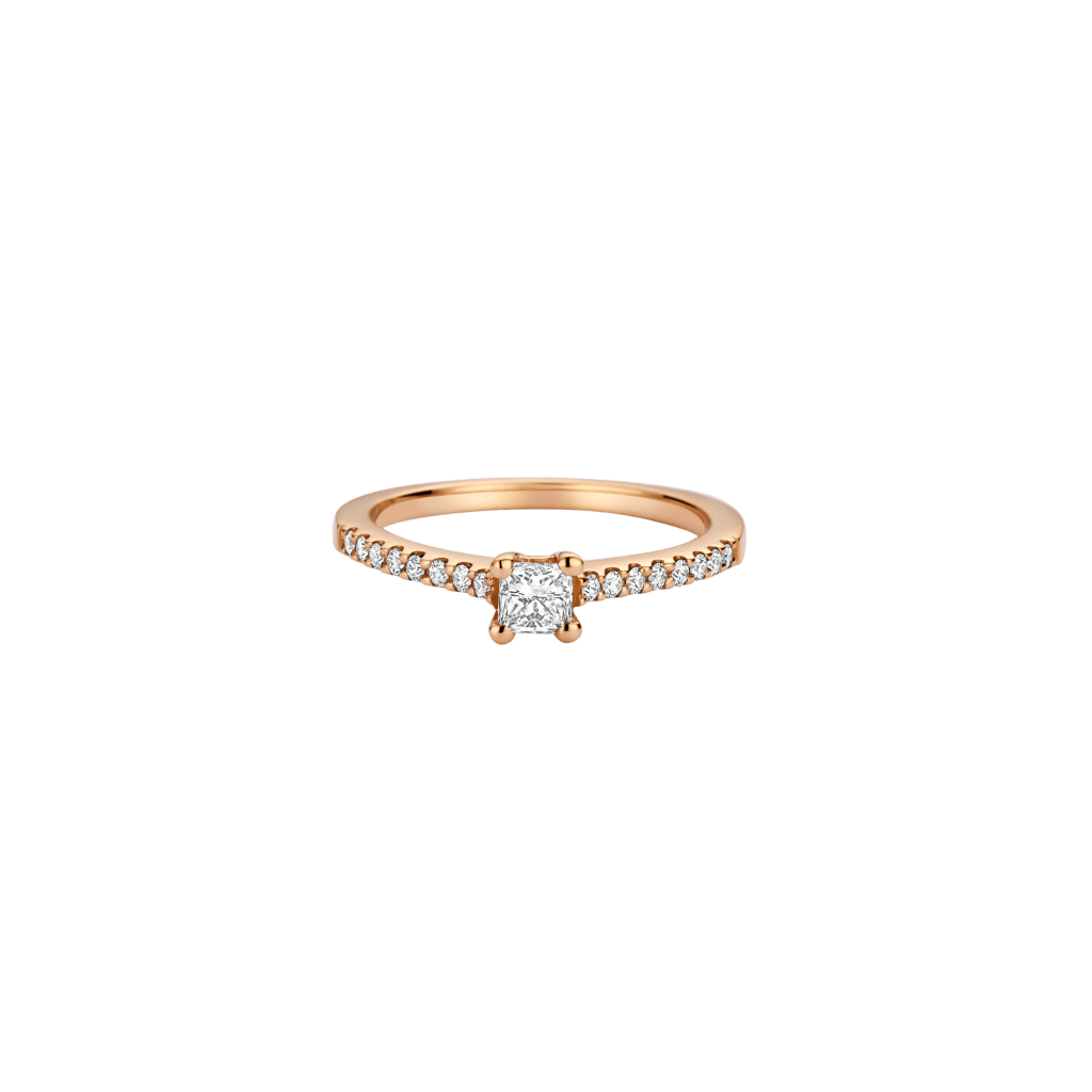 Schaap en Citroen Diamonds ring roodgoud met diamant - #3 Schaap en Citroen Diamonds ring roodgoud met diamant - #3