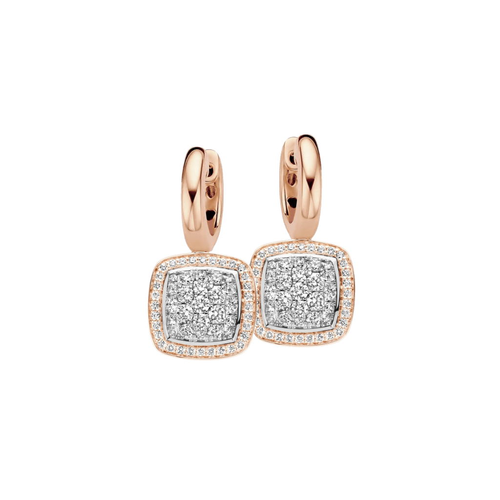 Tirisi Jewelry Milano Exclusive oorsieraad roodgoud met diamant - TE9302D(2P) - #1 Tirisi Jewelry Milano Exclusive oorsieraad roodgoud met diamant - TE9302D(2P) - #1