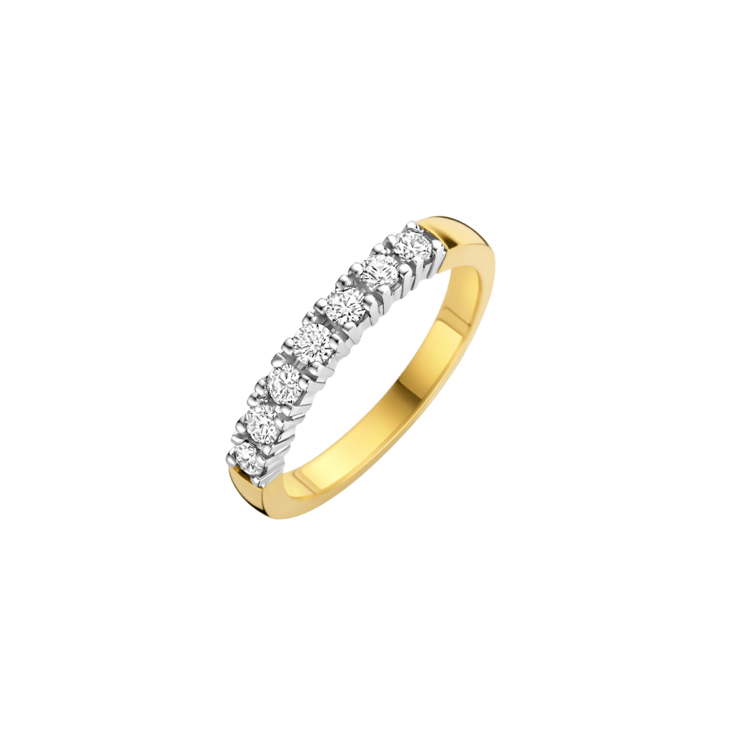 Schaap en Citroen Diamonds ring geelgoud met diamant - #1 Schaap en Citroen Diamonds ring geelgoud met diamant - #1