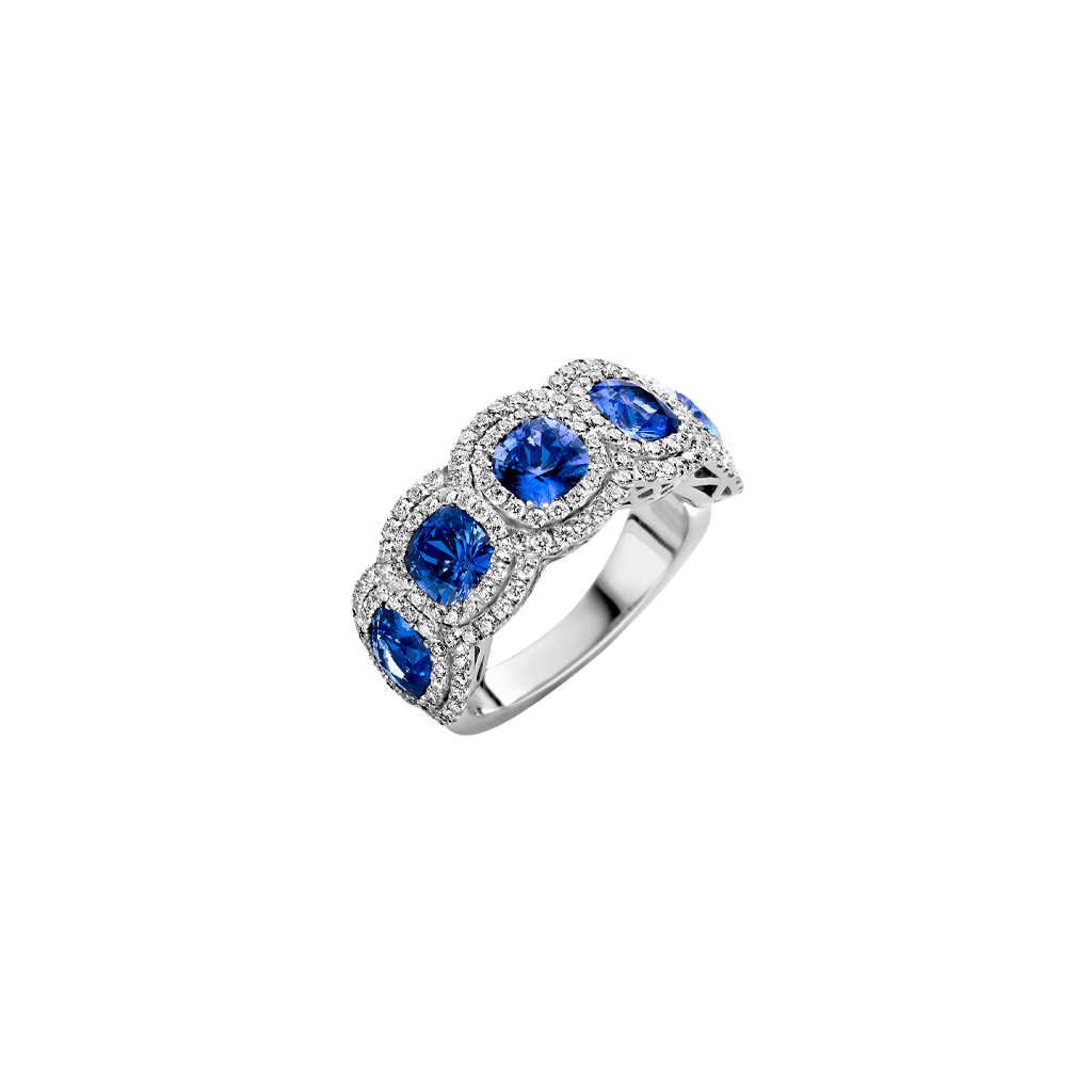 Schaap en Citroen Colours ring witgoud met diamant - #1 Schaap en Citroen Colours ring witgoud met diamant - #1