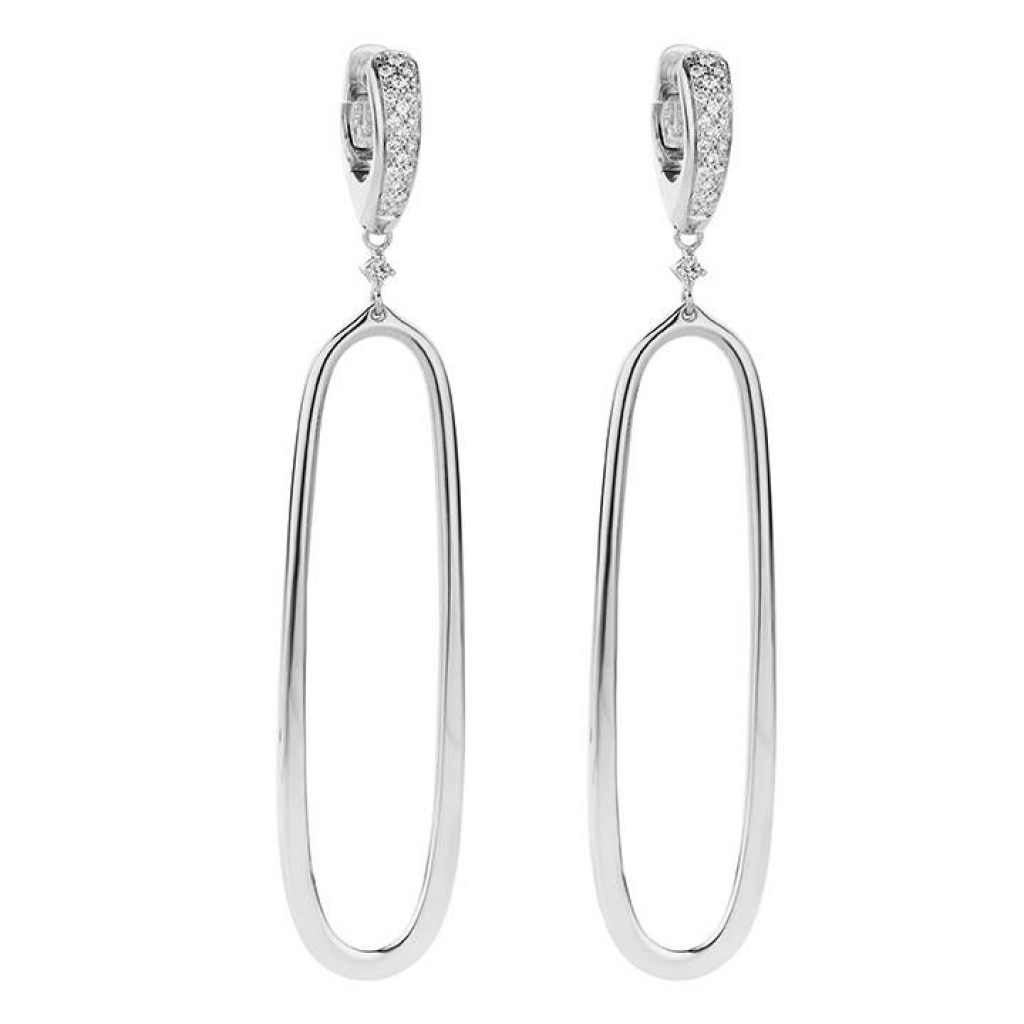 Schaap en Citroen Diamonds oorsieraad witgoud met diamant - #2 Schaap en Citroen Diamonds oorsieraad witgoud met diamant - #2