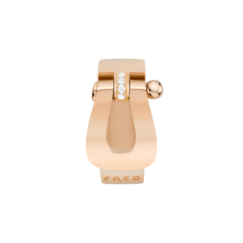 Fred Force 10 ring roodgoud met diamant - 4B0357-000 - #2