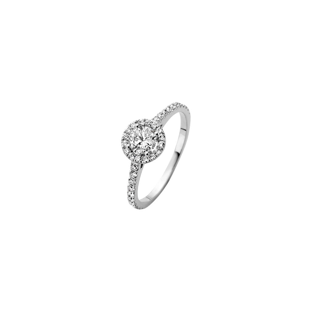 Schaap en Citroen Diamonds ring witgoud met diamant - #2 Schaap en Citroen Diamonds ring witgoud met diamant - #2