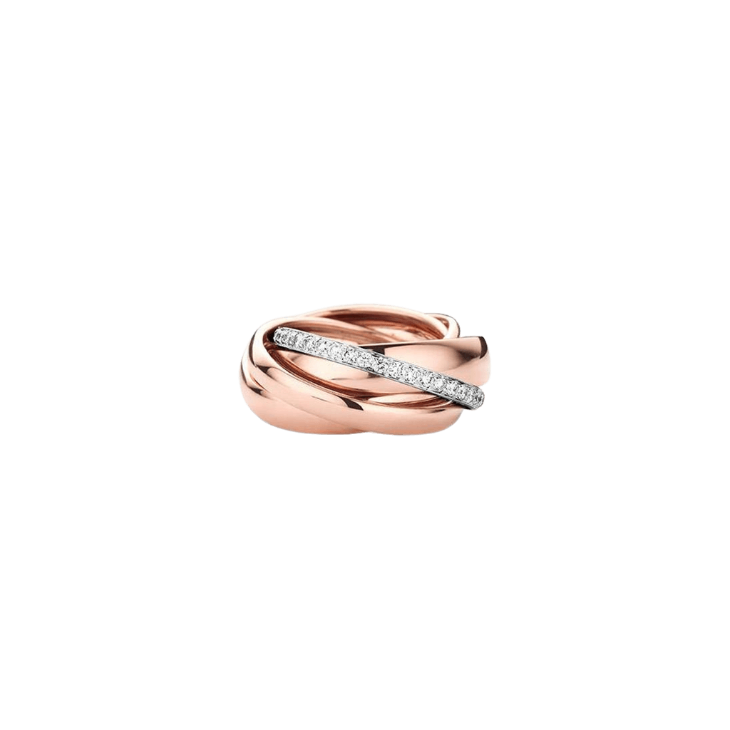 Schaap en Citroen Diamonds ring roodgoud met diamant - #2 Schaap en Citroen Diamonds ring roodgoud met diamant - #2