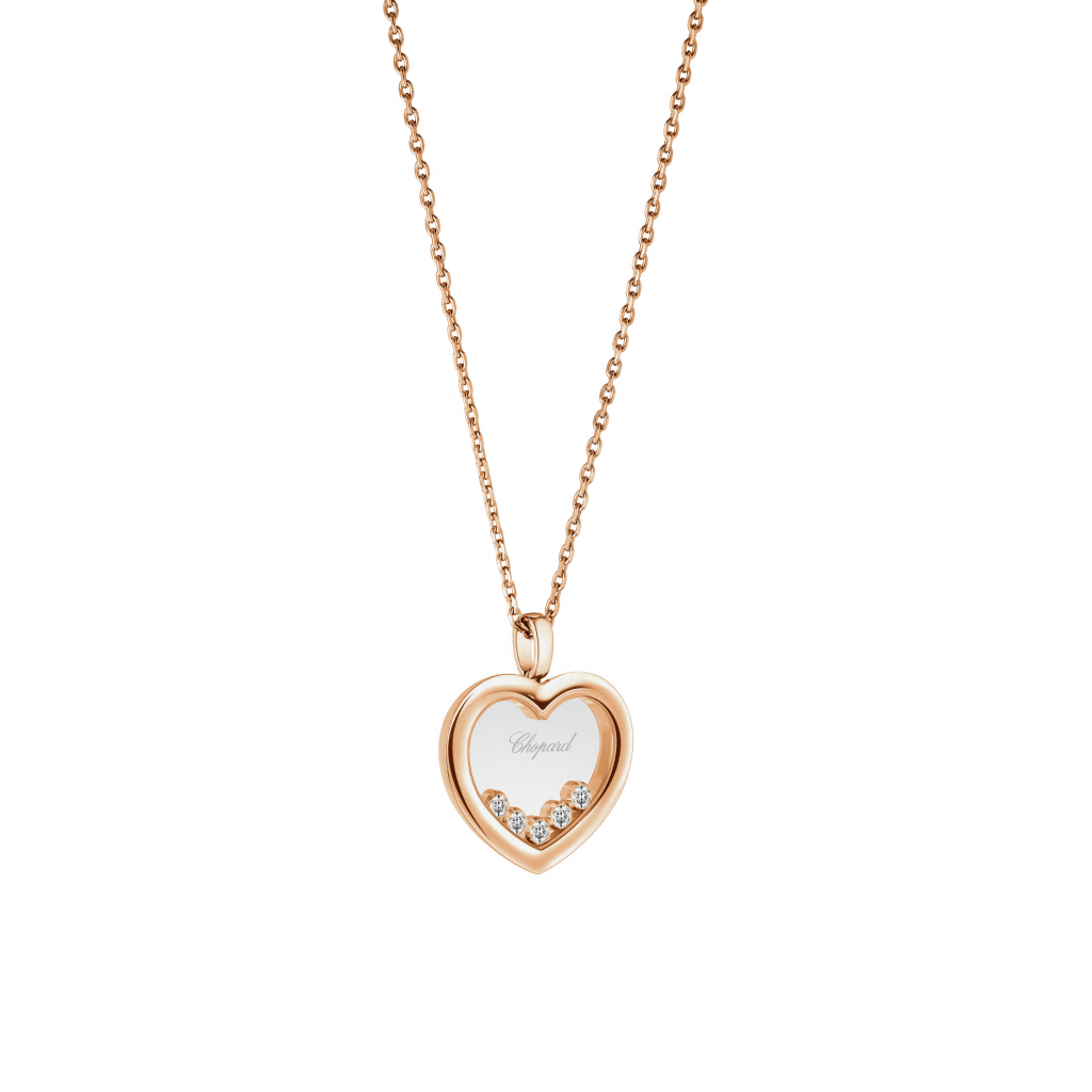 Chopard Happy Diamonds Icons Heart collier roodgoud met diamant - 79A039-5001 - #4 Chopard Happy Diamonds Icons Heart collier roodgoud met diamant - 79A039-5001 - #4