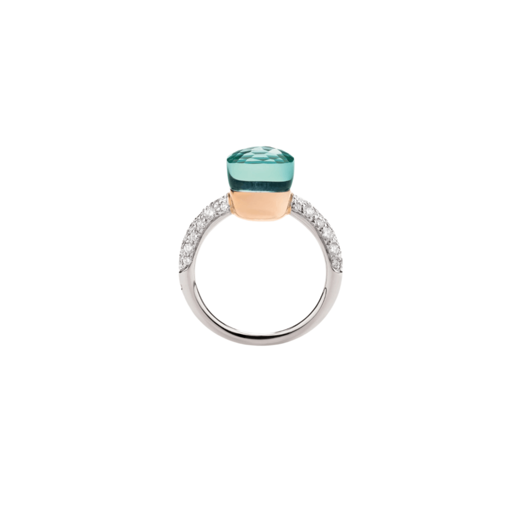Pomellato Nudo Petit ring roodgoud met diamant - PAB7040 O6WHR DB0OY - #2 Pomellato Nudo Petit ring roodgoud met diamant - PAB7040 O6WHR DB0OY - #2