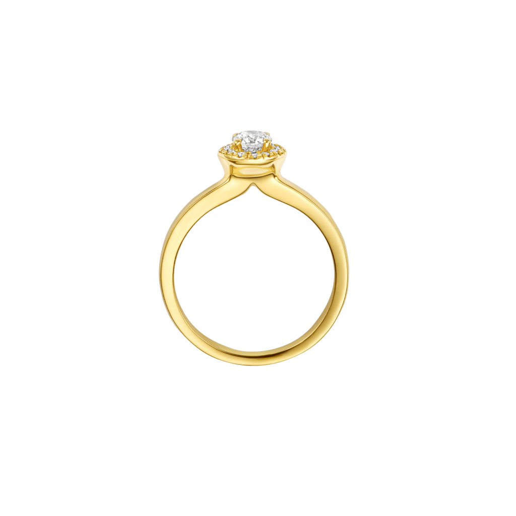 Schaap en Citroen Diamonds ring geelgoud met diamant - #2 Schaap en Citroen Diamonds ring geelgoud met diamant - #2