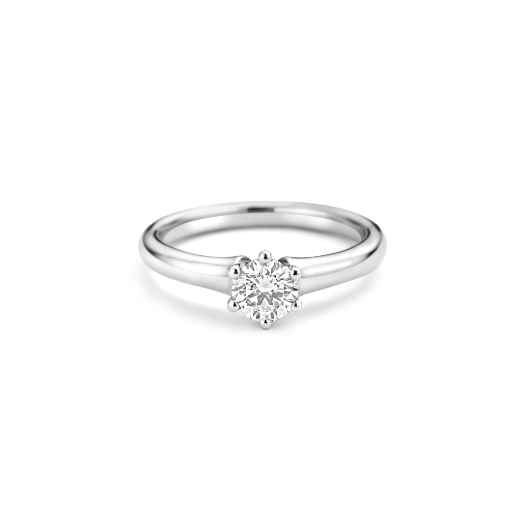 Schaap en Citroen Diamonds ring witgoud met diamant - #5 Schaap en Citroen Diamonds ring witgoud met diamant - #5