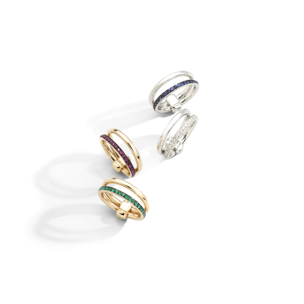Pomellato Pomellato Together ring witgoud met diamant - PAC0100 O2WHR DB000 - #8 Pomellato Pomellato Together ring witgoud met diamant - PAC0100 O2WHR DB000 - #8
