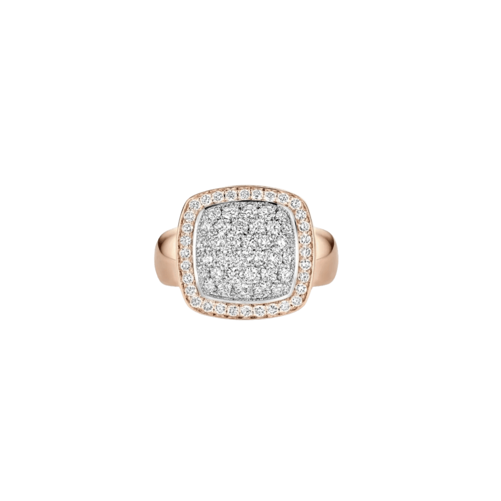 Tirisi Jewelry Milano Exclusive ring roodgoud - TR9704D(2P) - #2 Tirisi Jewelry Milano Exclusive ring roodgoud - TR9704D(2P) - #2