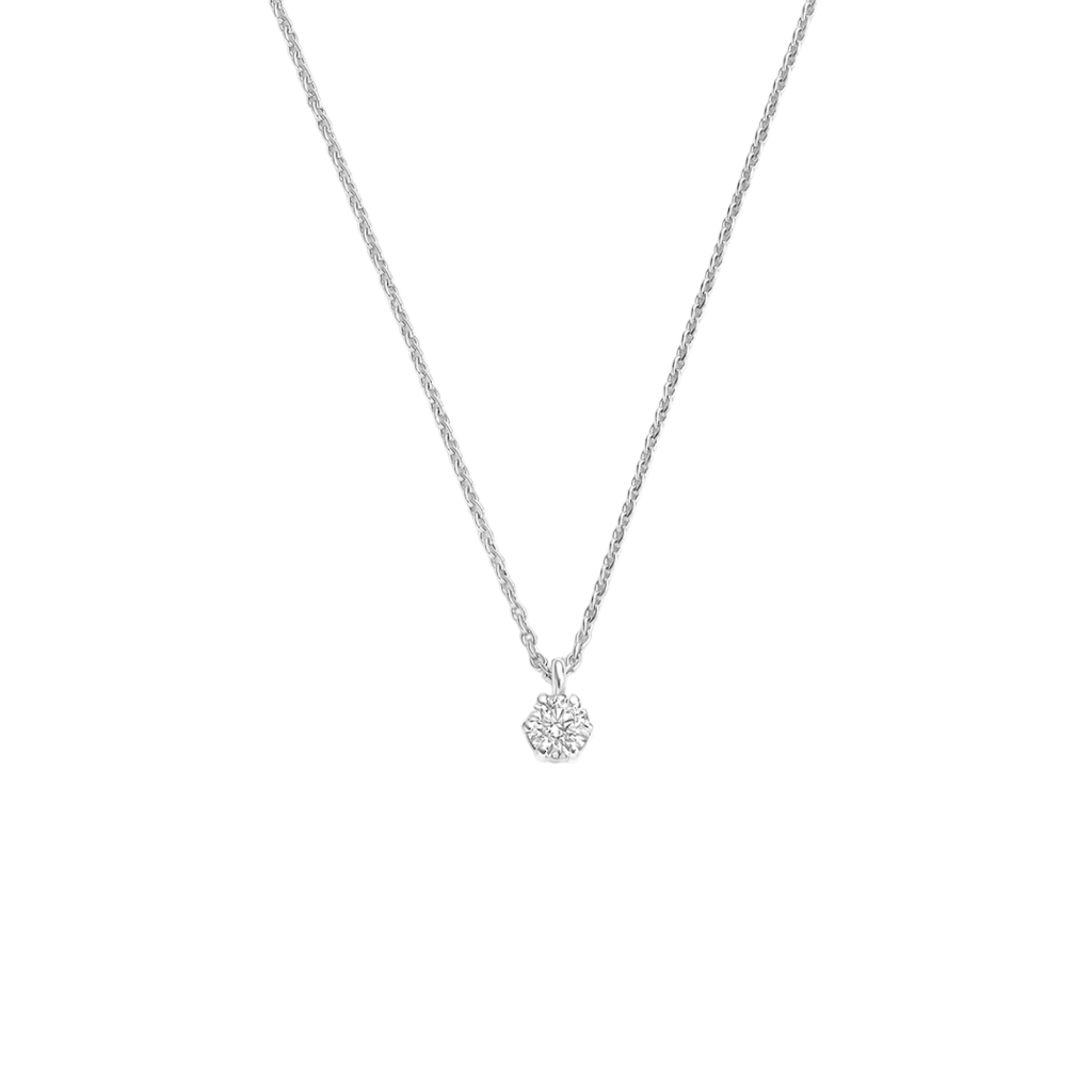 Schaap en Citroen Diamonds Sc 125 Collection collier platina met diamant - #1 Schaap en Citroen Diamonds Sc 125 Collection collier platina met diamant - #1