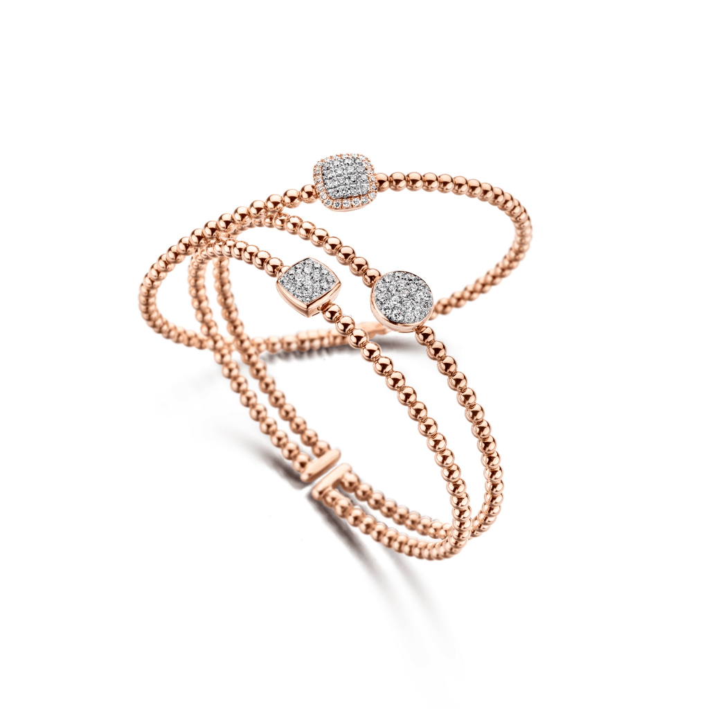 Tirisi Jewelry Amsterdam armband roodgoud - TB2076D(2P) - #2 Tirisi Jewelry Amsterdam armband roodgoud - TB2076D(2P) - #2