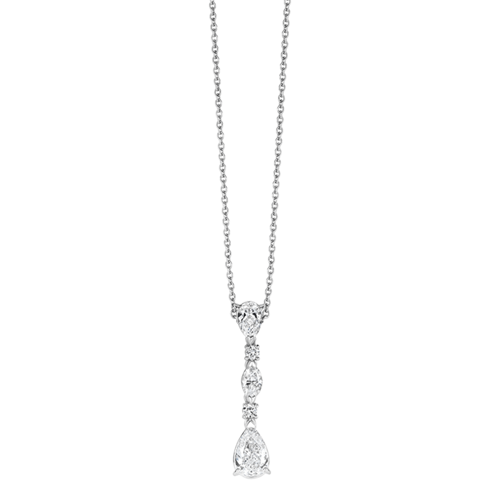 Schaap en Citroen Diamonds collier witgoud met diamant - #2 Schaap en Citroen Diamonds collier witgoud met diamant - #2