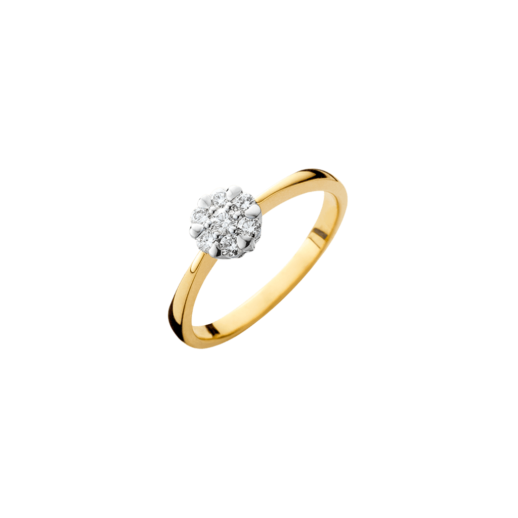 Schaap en Citroen Diamonds ring geelgoud met diamant - #6 Schaap en Citroen Diamonds ring geelgoud met diamant - #6