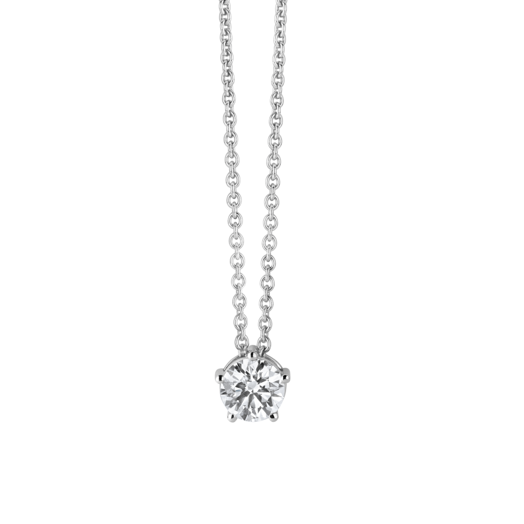 Schaap en Citroen Diamonds collier witgoud met diamant - #2 Schaap en Citroen Diamonds collier witgoud met diamant - #2