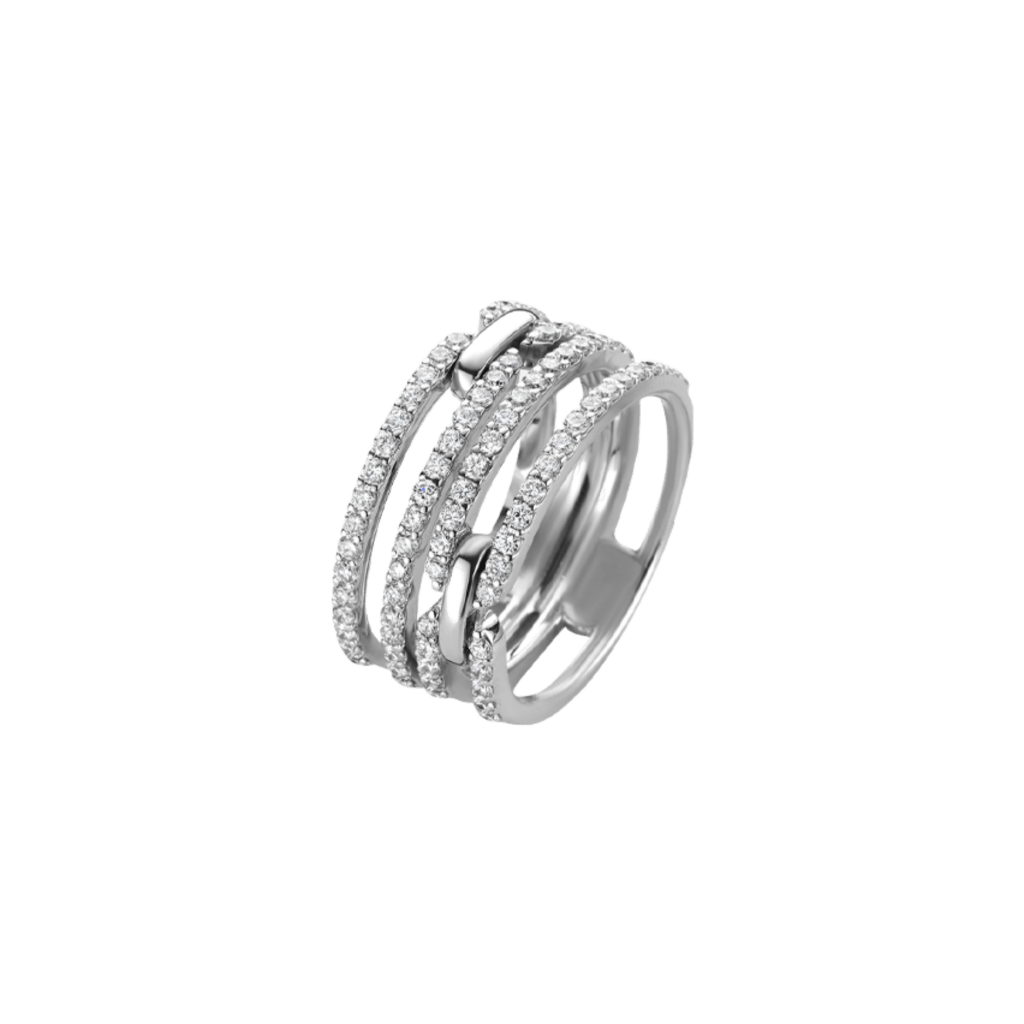 Schaap en Citroen Diamonds ring witgoud met diamant - #1 Schaap en Citroen Diamonds ring witgoud met diamant - #1