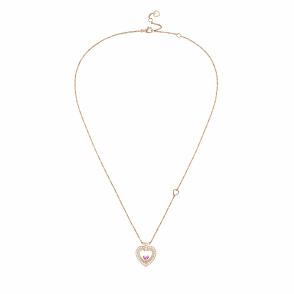 Fred Pretty Woman collier roodgoud met diamant - 7B0301-000 - #3