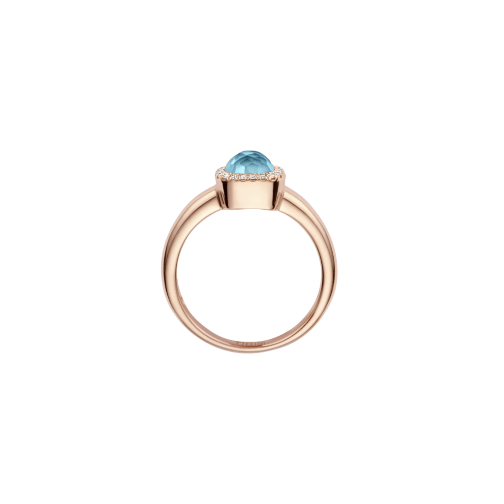 Tirisi Jewelry Milano Sweeties ring roodgoud met diamant - TR9624APP - #3 Tirisi Jewelry Milano Sweeties ring roodgoud met diamant - TR9624APP - #3