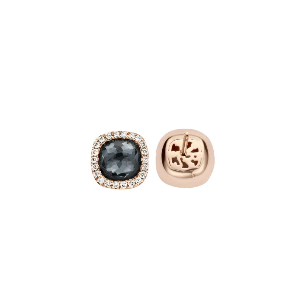 Tirisi Jewelry Milano Sweeties oorsieraad roodgoud met diamant - TE9226HMP - #2 Tirisi Jewelry Milano Sweeties oorsieraad roodgoud met diamant - TE9226HMP - #2