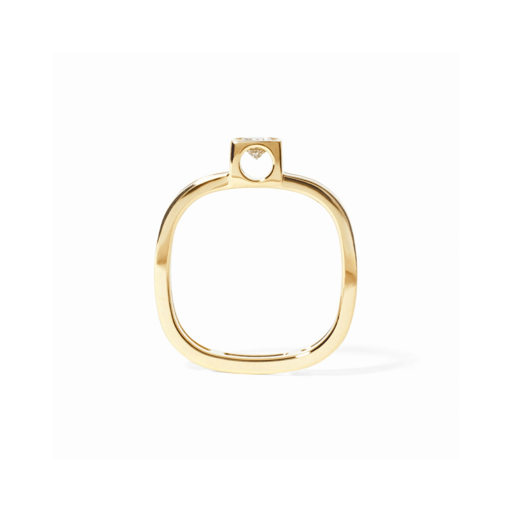 dinh van Le Cube Diamant ring geelgoud met diamant - 208901 - #2