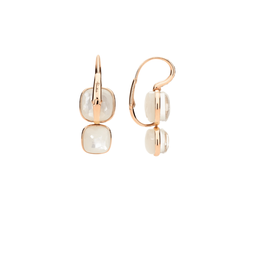 Pomellato Nudo oorsieraad roodgoud met diamant - POC2025 O7WHR BTBMP - #3