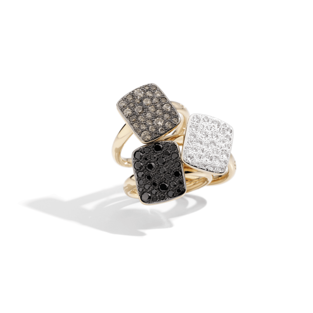 Pomellato Sabbia ring roodgoud met diamant - PAB9031 O7000 DB000 - #3 Pomellato Sabbia ring roodgoud met diamant - PAB9031 O7000 DB000 - #3