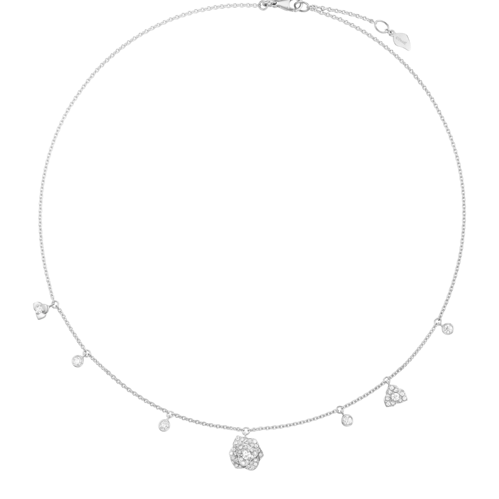 Piaget Rose collier witgoud met diamant - G37UB500 - #2 Piaget Rose collier witgoud met diamant - G37UB500 - #2