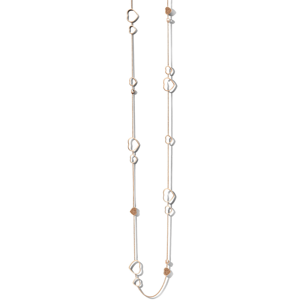 Chopard Happy Diamonds Happy Together collier roodgoud met diamant - 817482-5905 - #2