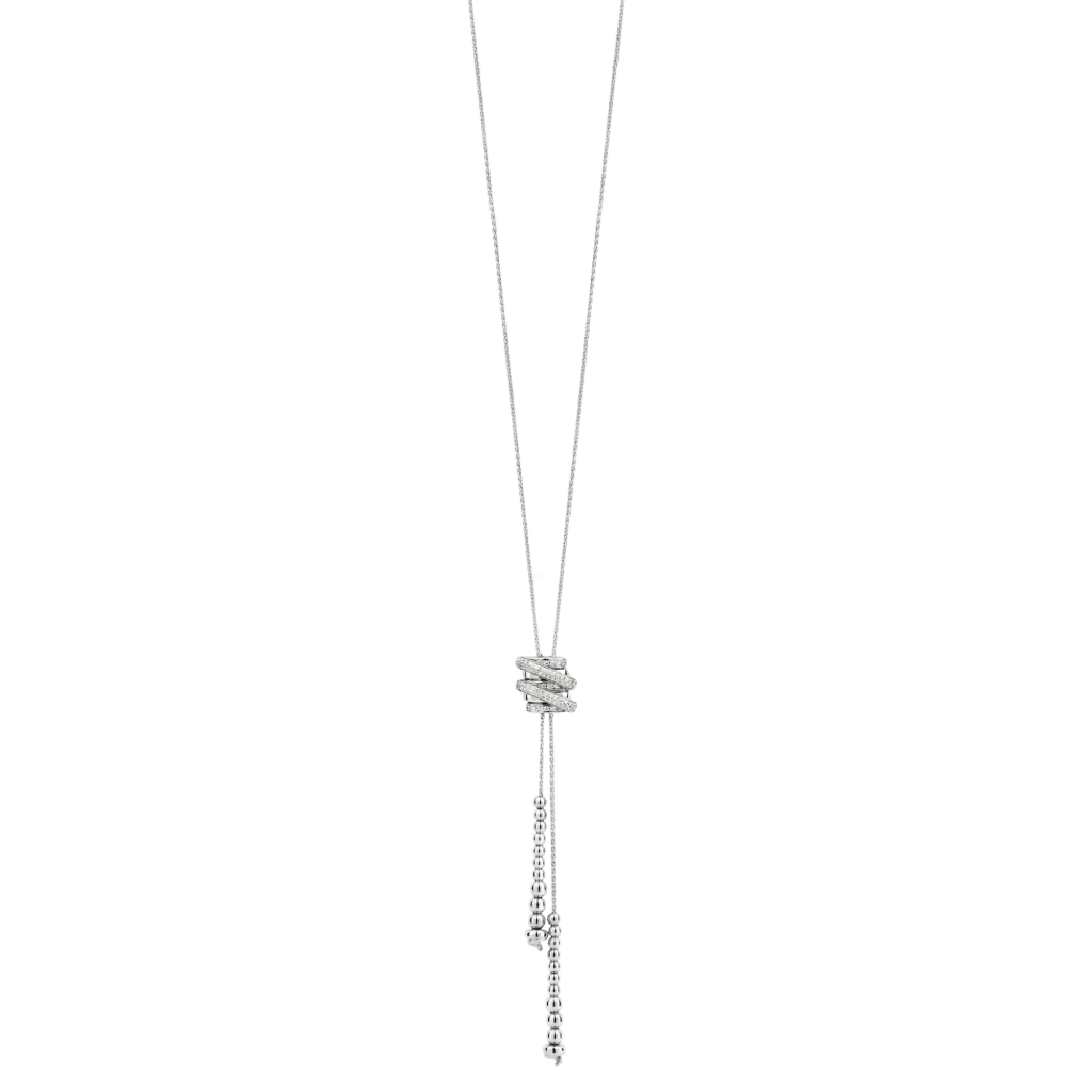 Tirisi Jewelry Amsterdam Swirl collier witgoud - TN2139DW - #4 Tirisi Jewelry Amsterdam Swirl collier witgoud - TN2139DW - #4
