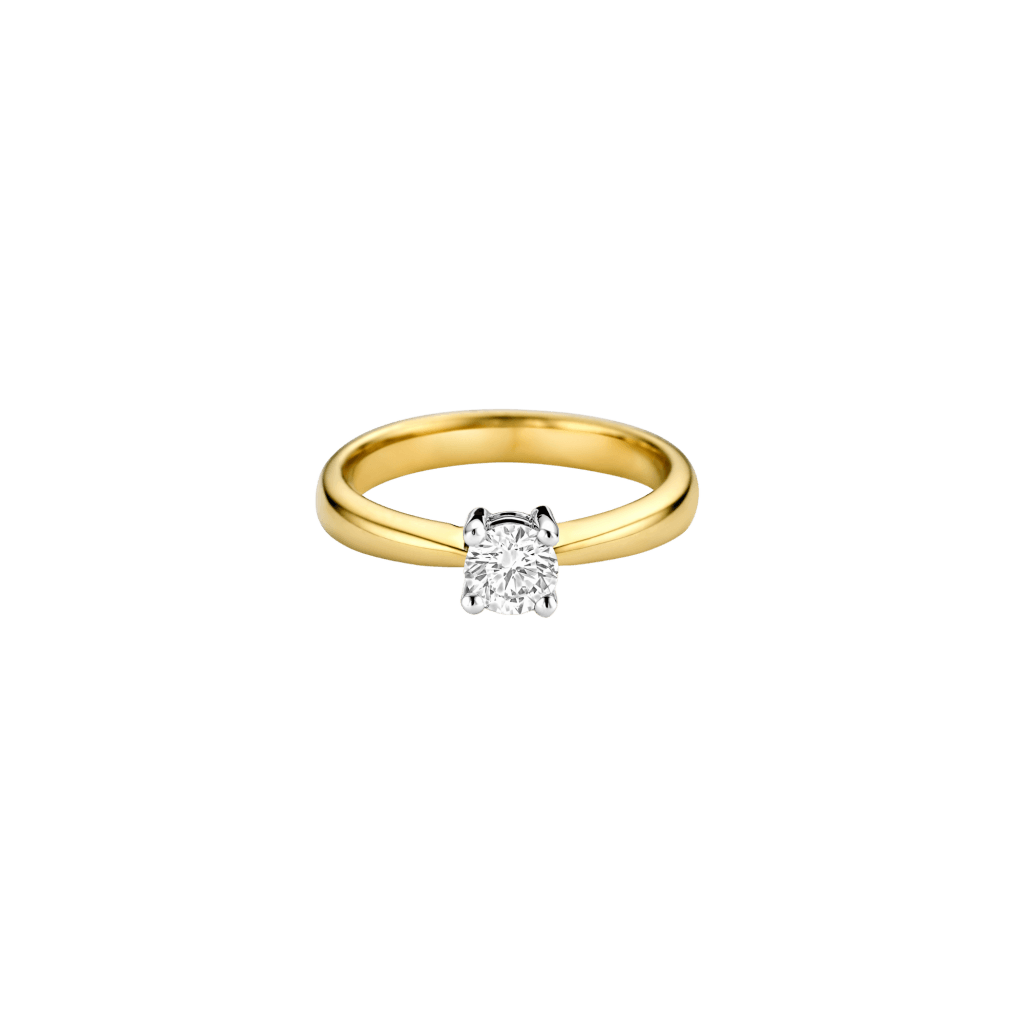 Schaap en Citroen Diamonds ring geelgoud met diamant - #2 Schaap en Citroen Diamonds ring geelgoud met diamant - #2