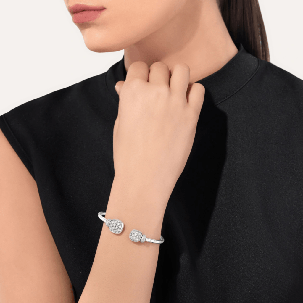 Pomellato Nudo Classic And Petit armband witgoud met diamant - PBC2027 O2WHR DB0TB - #4 Pomellato Nudo Classic And Petit armband witgoud met diamant - PBC2027 O2WHR DB0TB - #4