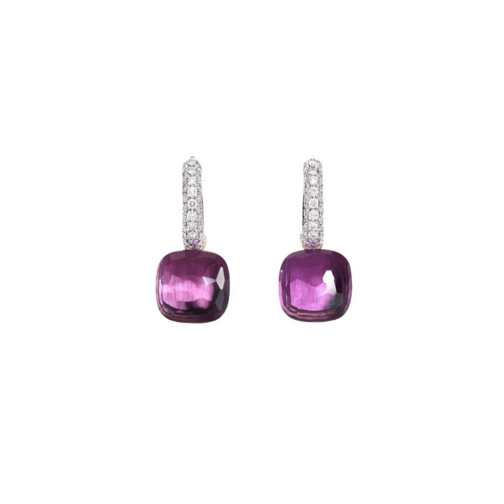 Pomellato Nudo Diamonds oorsieraad roodgoud met diamant - POB4010 O6000 DB0OI - #2 Pomellato Nudo Diamonds oorsieraad roodgoud met diamant - POB4010 O6000 DB0OI - #2