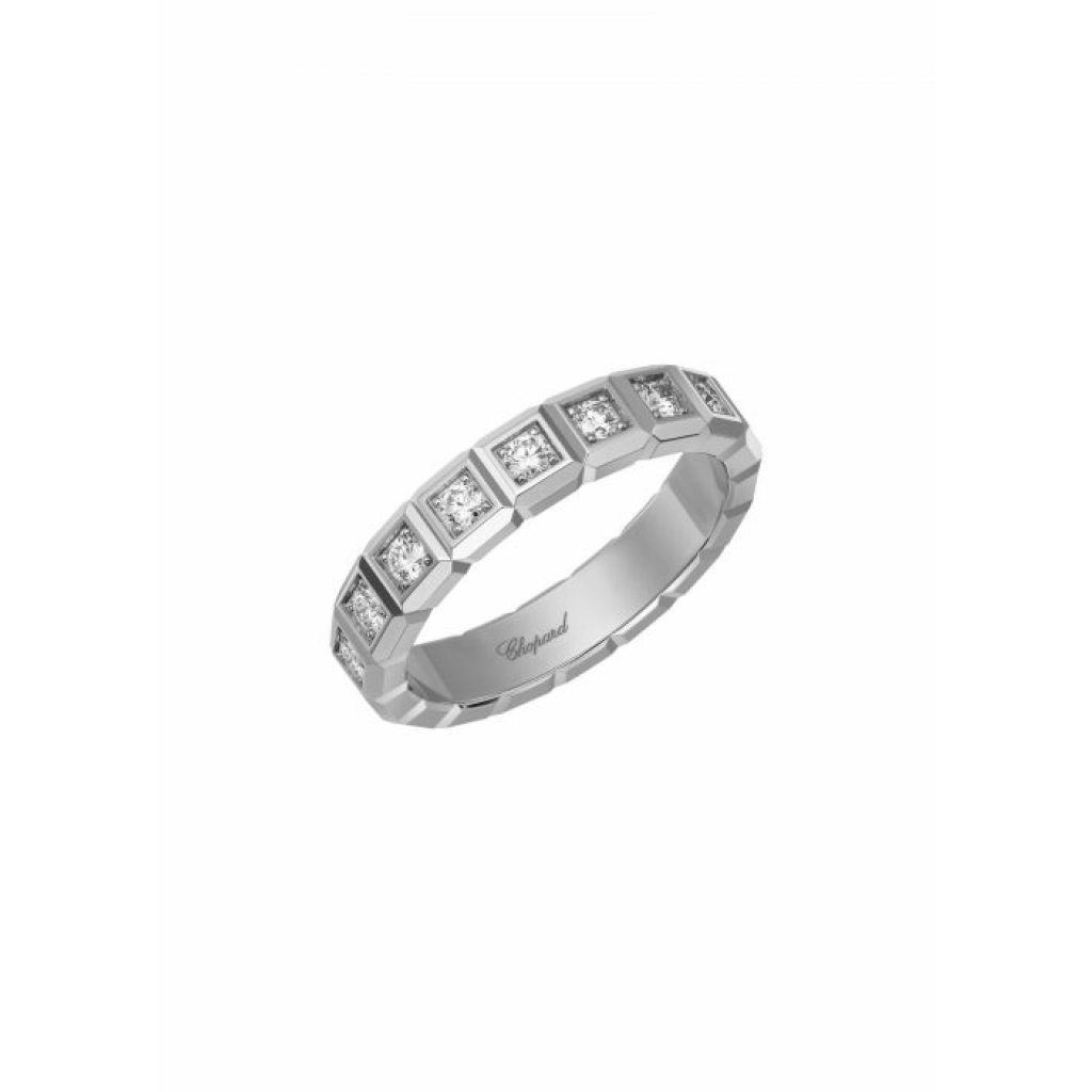 Chopard Ice Cube ring witgoud met diamant - 829834-1100 - #1