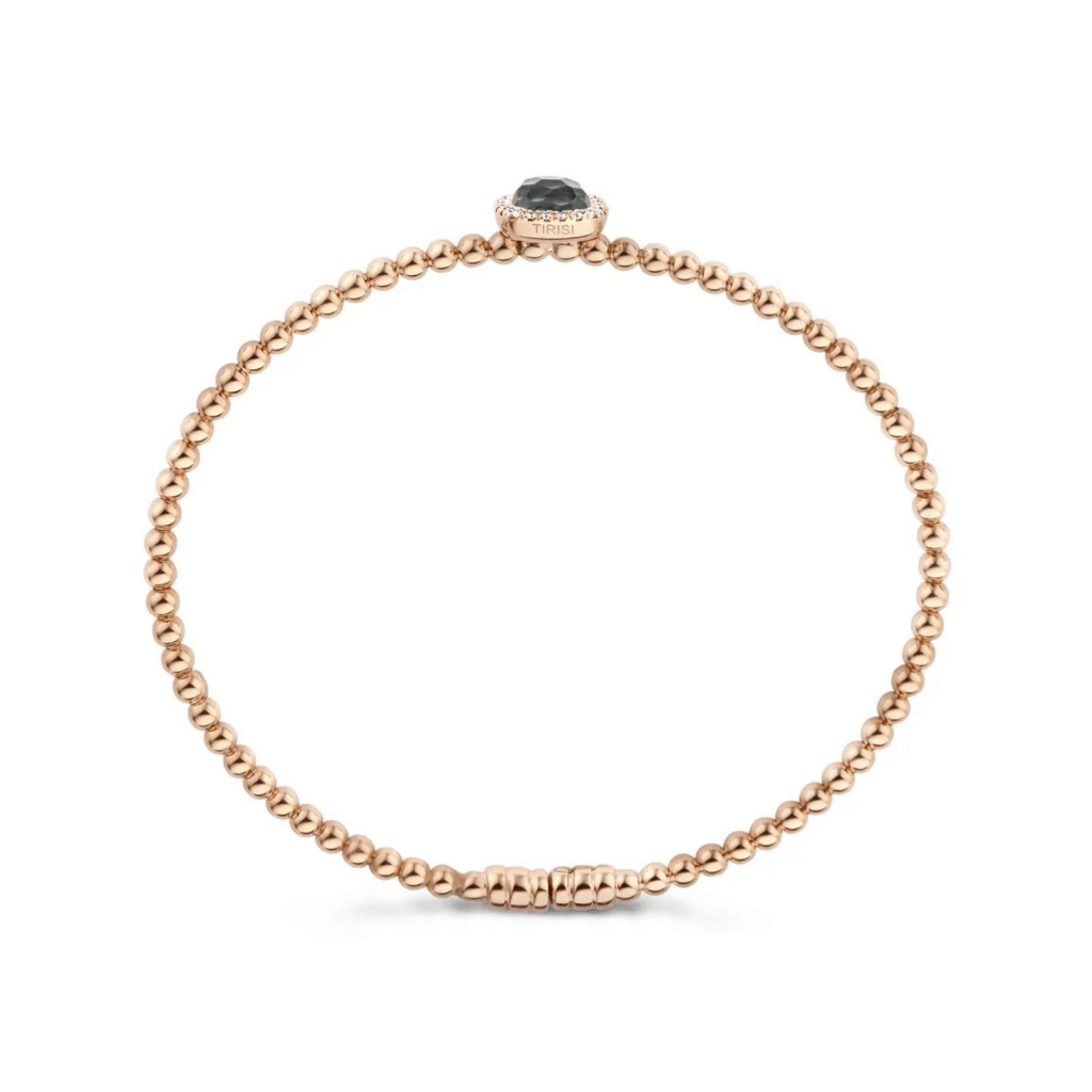 Tirisi Jewelry Milano Tre armband roodgoud met diamant - TB2181-1HMP - #4 Tirisi Jewelry Milano Tre armband roodgoud met diamant - TB2181-1HMP - #4