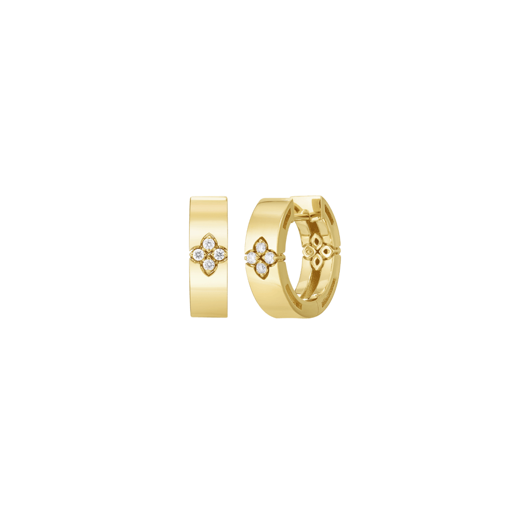 Roberto Coin Love In Verona oorsieraad geelgoud met diamant - ADR888EA2013 - #2 Roberto Coin Love In Verona oorsieraad geelgoud met diamant - ADR888EA2013 - #2