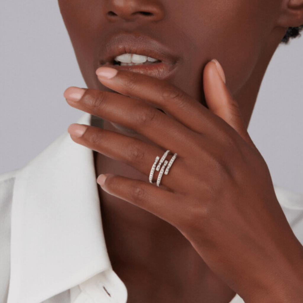Schaap en Citroen Diamonds ring witgoud met diamant - #5 Schaap en Citroen Diamonds ring witgoud met diamant - #5