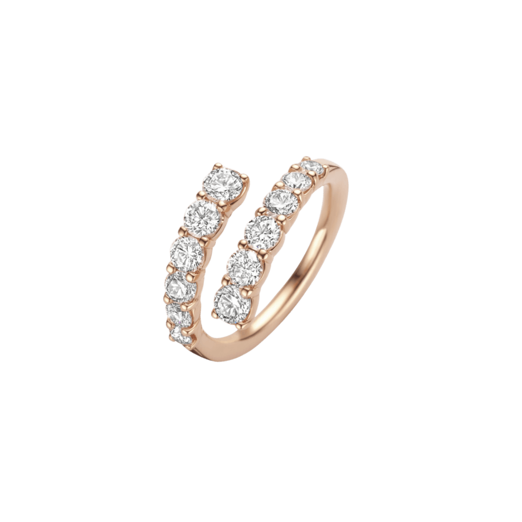 Schaap en Citroen Diamonds ring roodgoud met diamant - #1 Schaap en Citroen Diamonds ring roodgoud met diamant - #1