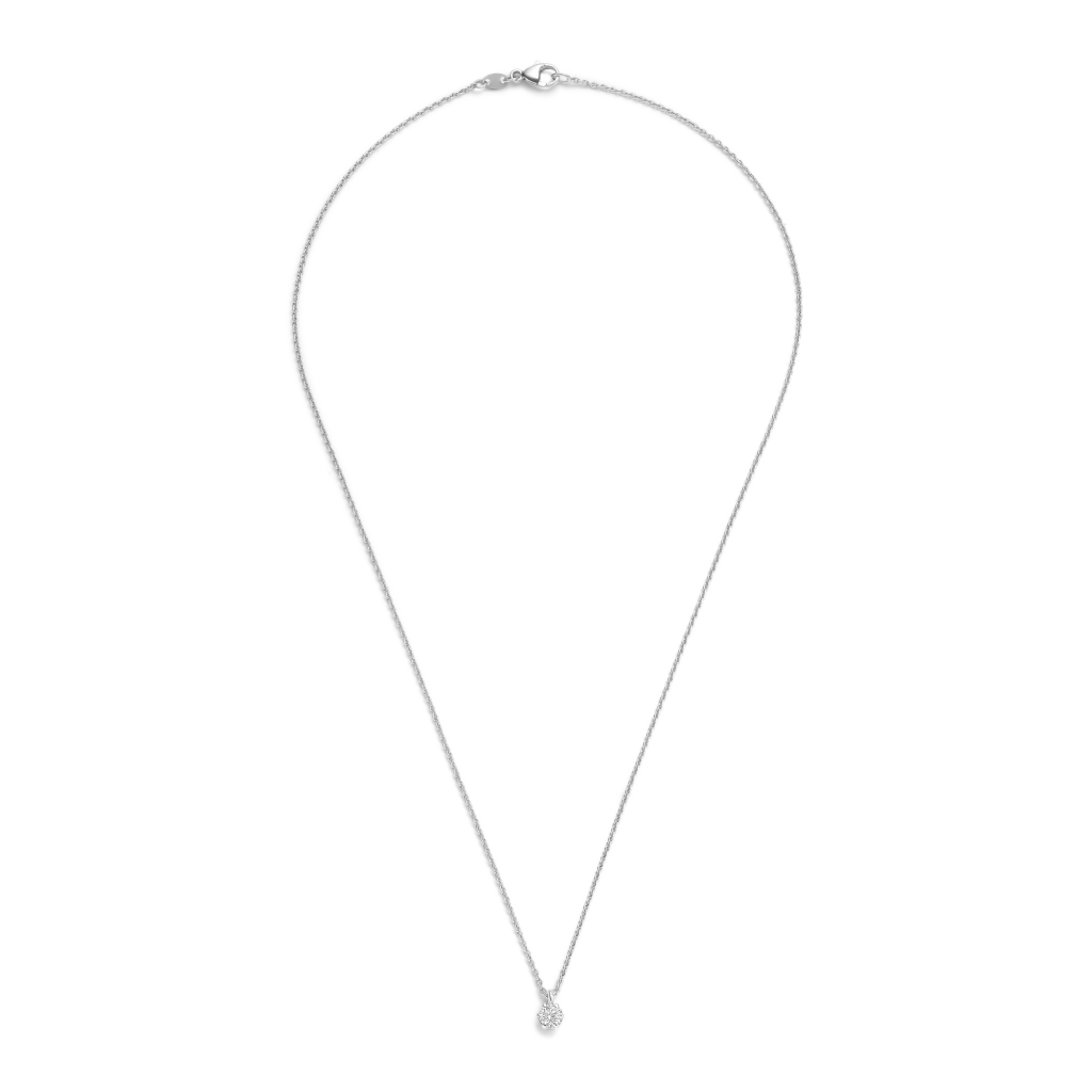 Schaap en Citroen Diamonds collier witgoud met diamant - #2 Schaap en Citroen Diamonds collier witgoud met diamant - #2