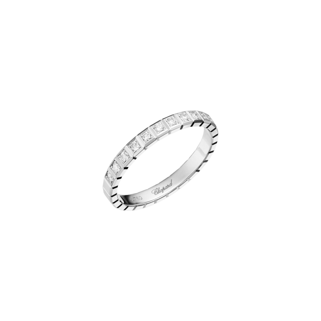 Chopard Ice Cube Mini ring witgoud met diamant - 827702-1258 - #1