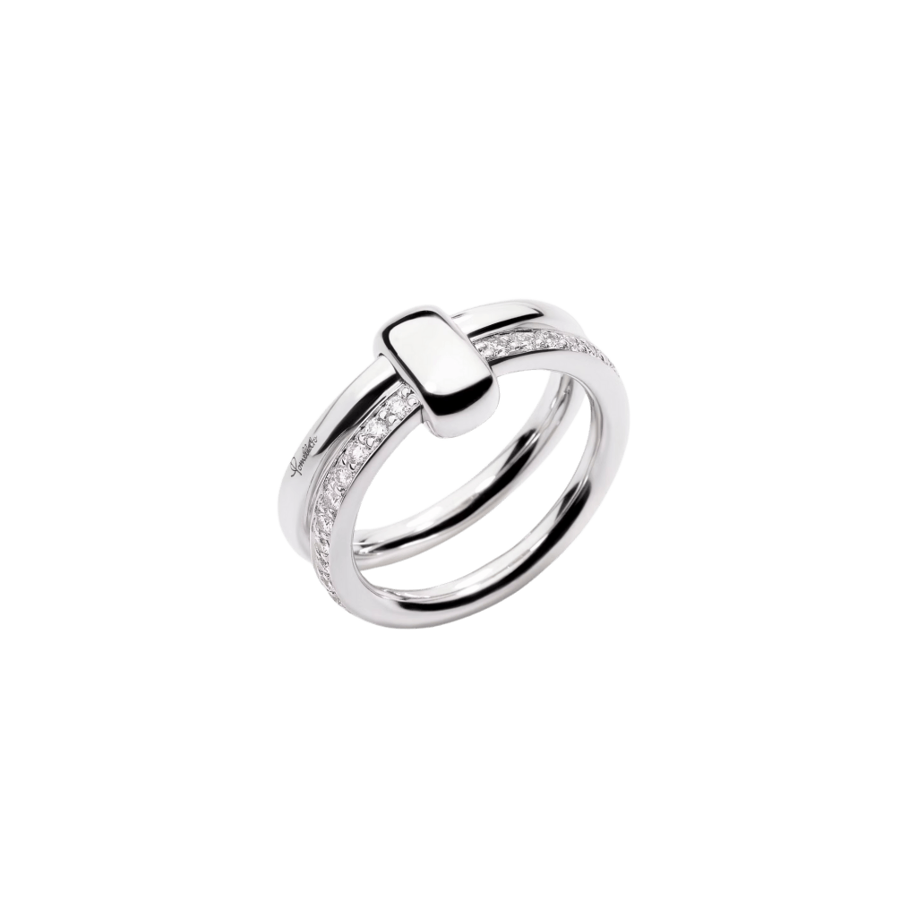 Pomellato Pomellato Together ring witgoud met diamant - PAC0100 O2WHR DB000 - #2 Pomellato Pomellato Together ring witgoud met diamant - PAC0100 O2WHR DB000 - #2