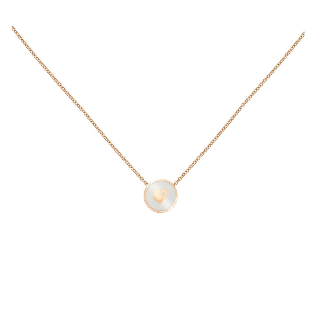 Chantecler Paillettes collier roodgoud met diamant - 41409 - #2 Chantecler Paillettes collier roodgoud met diamant - 41409 - #2