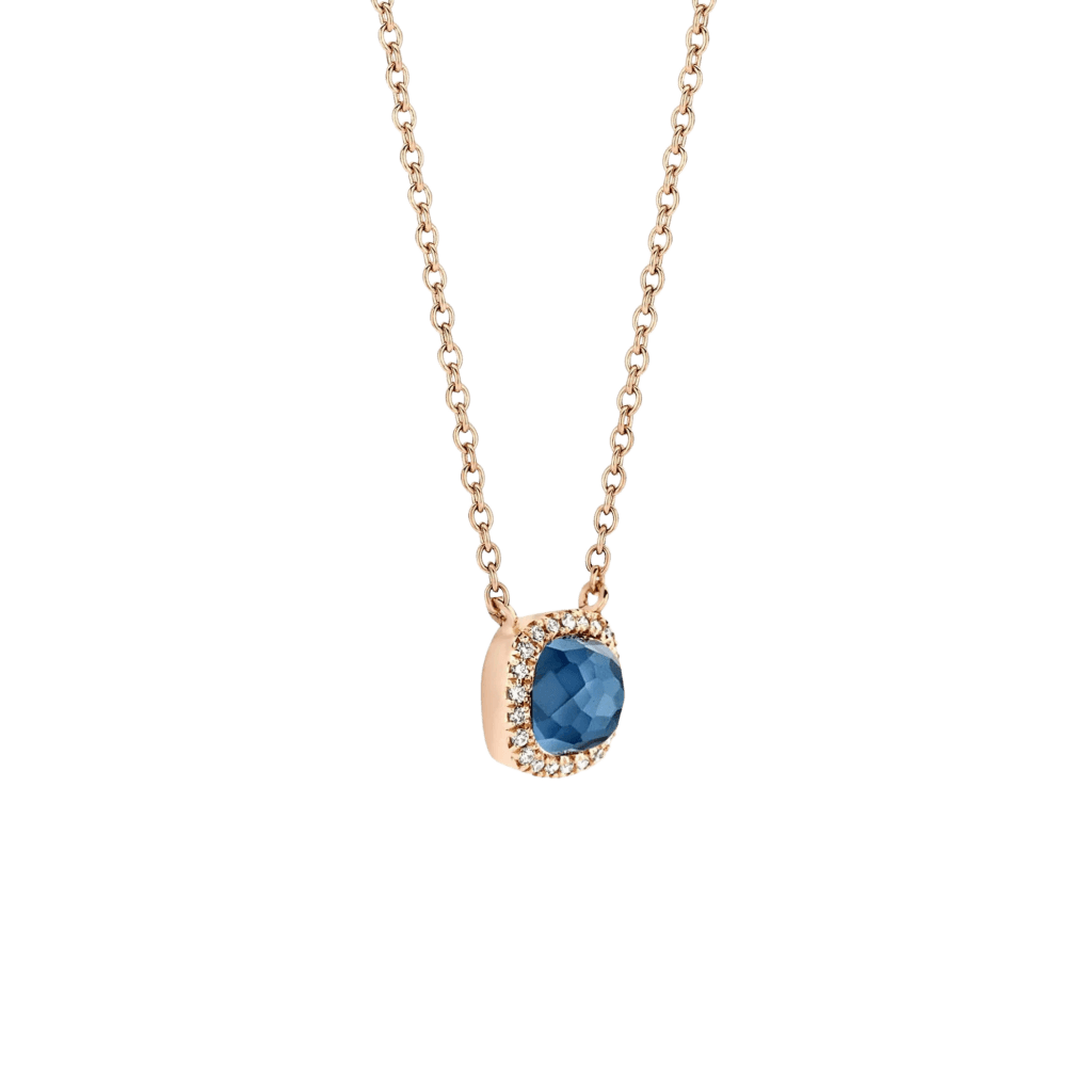 Tirisi Jewelry Milano Sweeties collier roodgoud met diamant - TP9152LBTP - #4 Tirisi Jewelry Milano Sweeties collier roodgoud met diamant - TP9152LBTP - #4