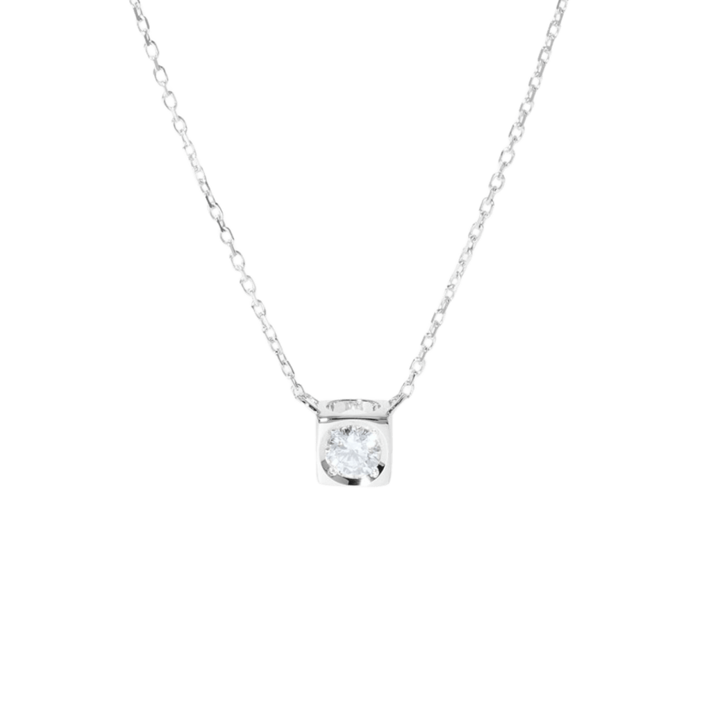 dinh van Le Cube Diamant collier witgoud - 608113 - #1 dinh van Le Cube Diamant collier witgoud - 608113 - #1
