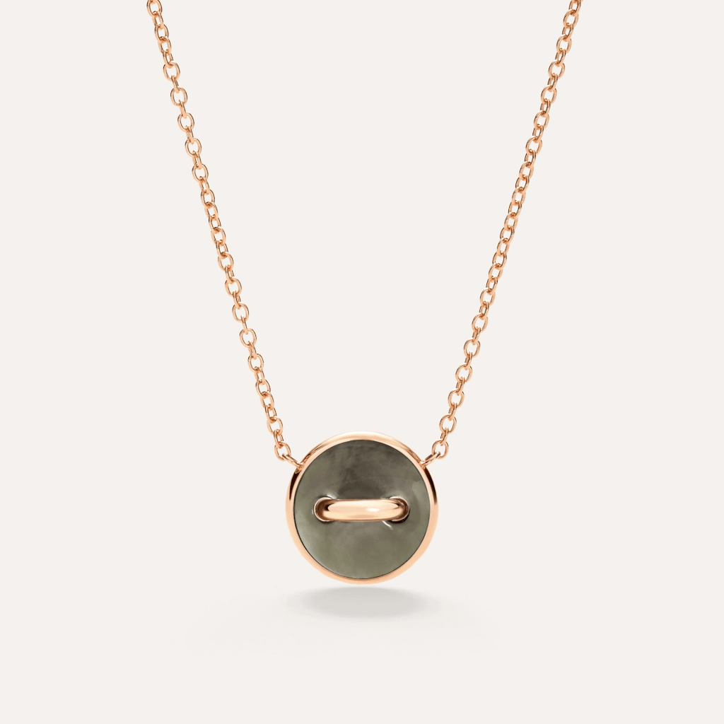 Pomellato Pom Pom Dot collier roodgoud met diamant - PCC4030 O7WHR DB0MP - #3 Pomellato Pom Pom Dot collier roodgoud met diamant - PCC4030 O7WHR DB0MP - #3