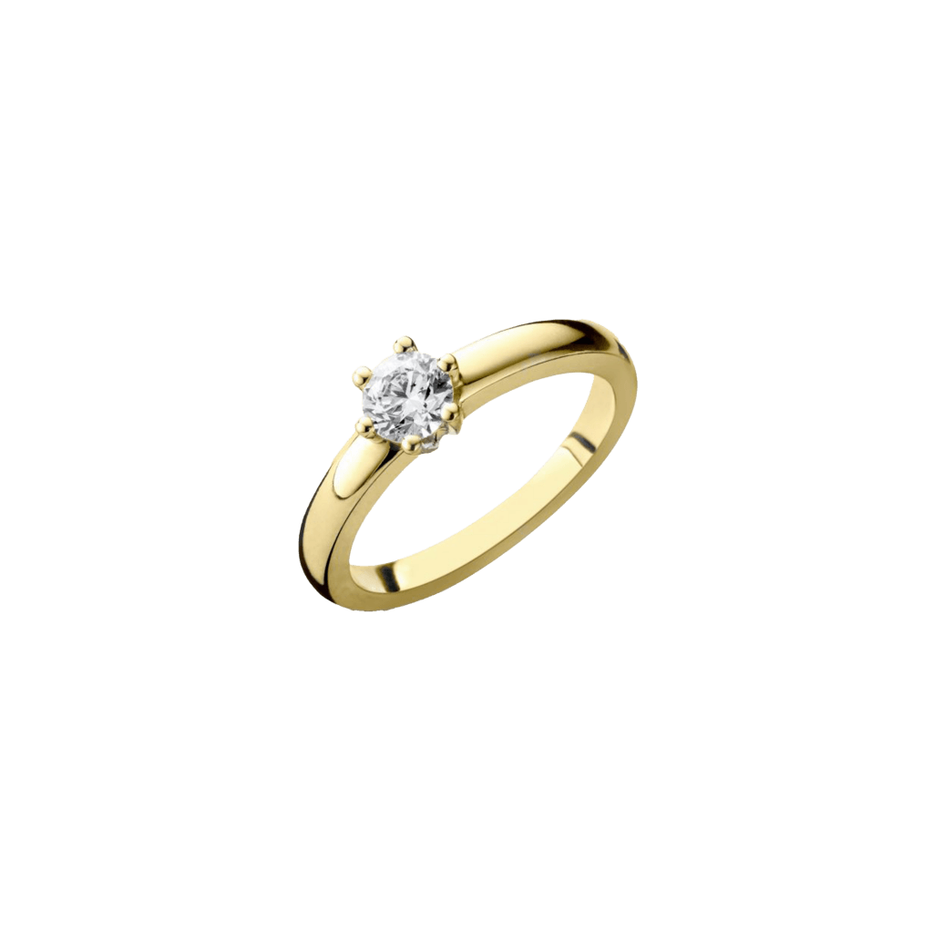Schaap en Citroen Diamonds ring geelgoud met diamant - #2 Schaap en Citroen Diamonds ring geelgoud met diamant - #2