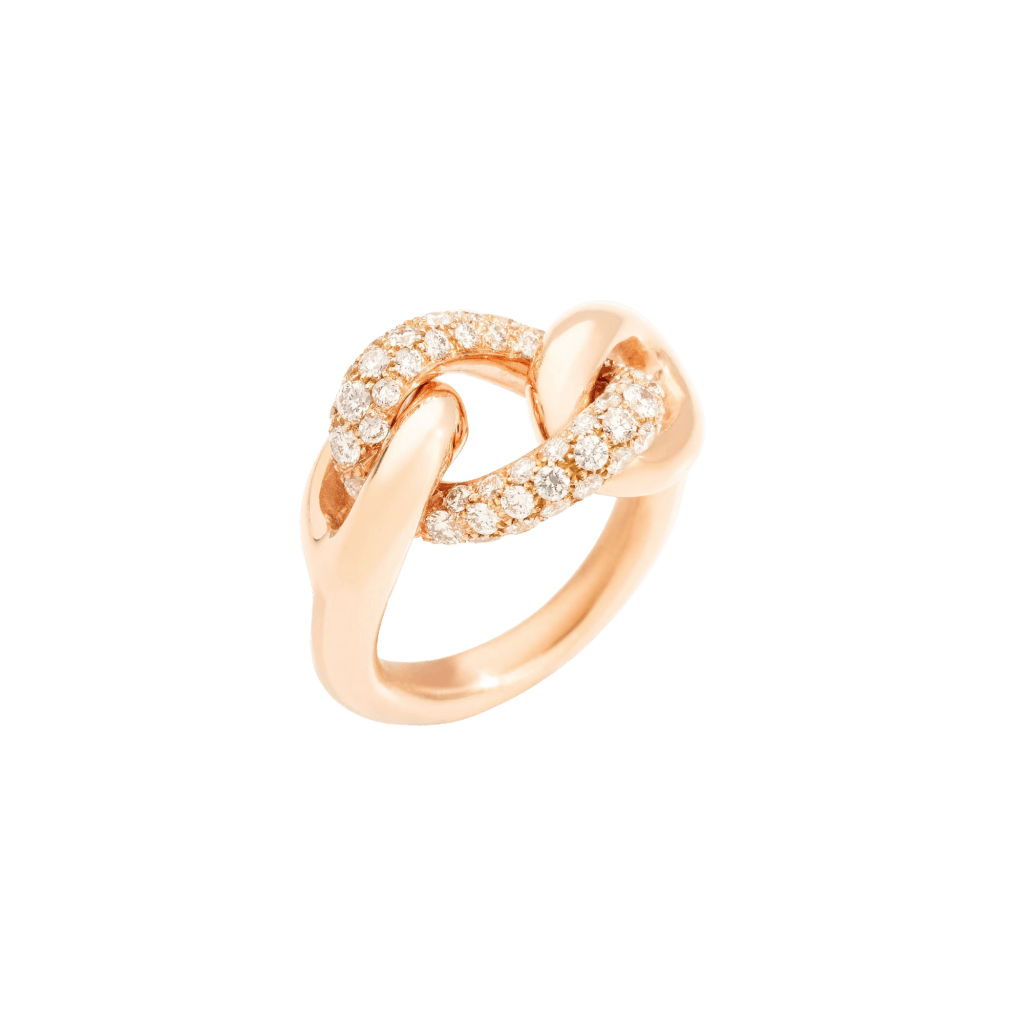 Pomellato Catene ring roodgoud met diamant - PAC1011 O7000 DB000 - #1